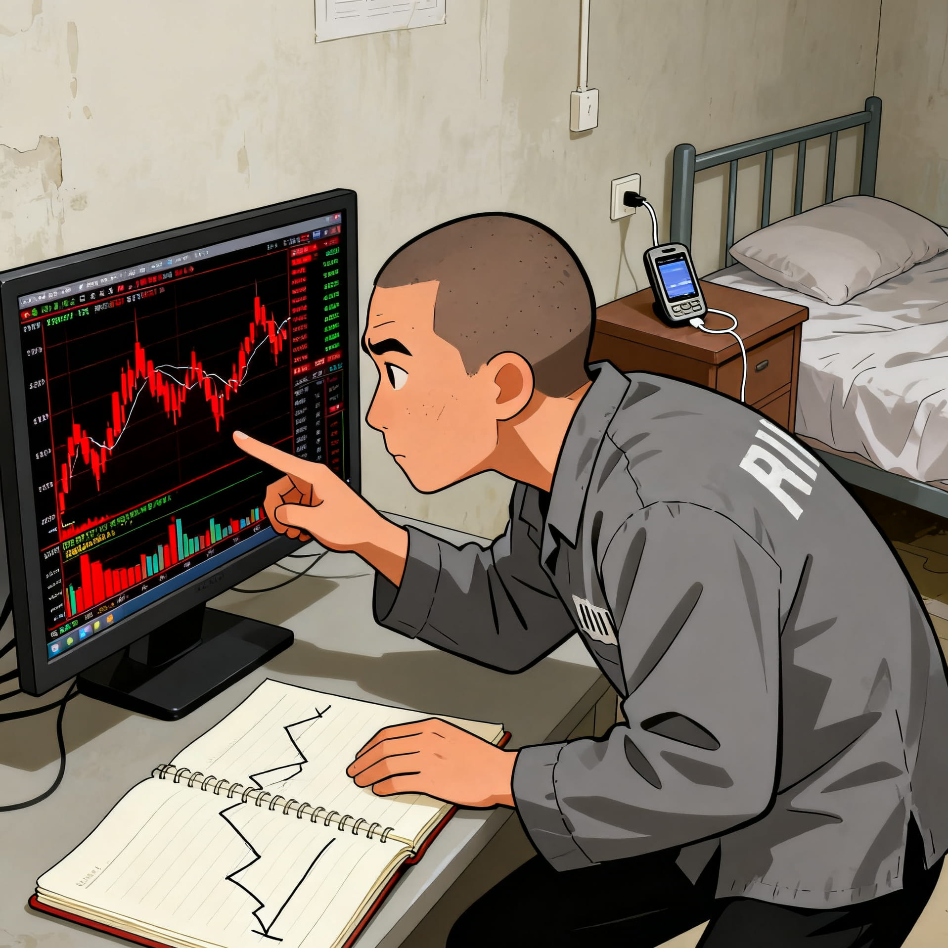 刑满人员学炒币