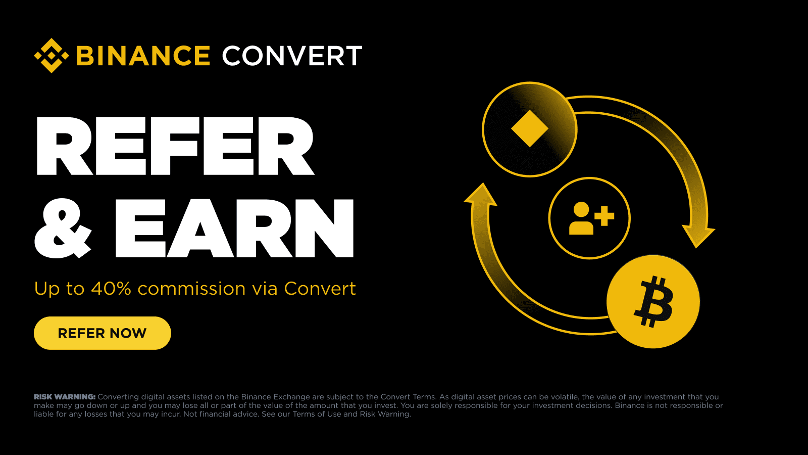Binance Convert 상위 리퍼럴 보상 프로모션